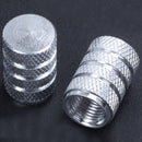 4pcs Car bikes Tire Valve Stems Cap Knurling Style for 8V1 US schrader valv W2F8