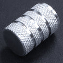 4pcs Car bikes Tire Valve Stems Cap Knurling Style for 8V1 US schrader valv W2F8