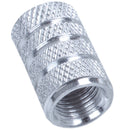 4pcs Car bikes Tire Valve Stems Cap Knurling Style for 8V1 US schrader valv W2F8