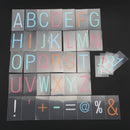 Lightbox DIY Cute Free Combination Cinematic Light Box With Letters and LED R2B5