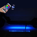 BIKIGHT Electric Scooter Transparent Chassis LED Night Colorful String Light Smart bluetooth Stepless Dimming For Xiaomi Electric Scooter