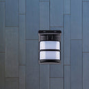 Solar Powered 75 LED Flame Effect Light-controlled Wall Light Waterproof for Outdoor Garden Yard