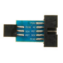 5pcs 10 Pin To 6 Pin Adapter Board Connector ISP Interface Converter AVR AVRISP USBASP STK500 Standard