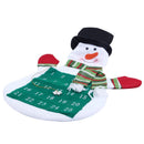Christmas Decorations Countdown Calendar Nonwoven Bags Xmas Snowman O8L5