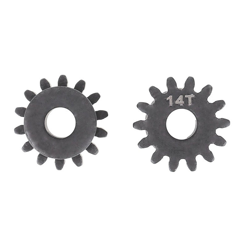 2Pcs M1 5mm 14T Pinion Motor Gear for 1/8 RC Car Brushed Brushless Motor A1G5