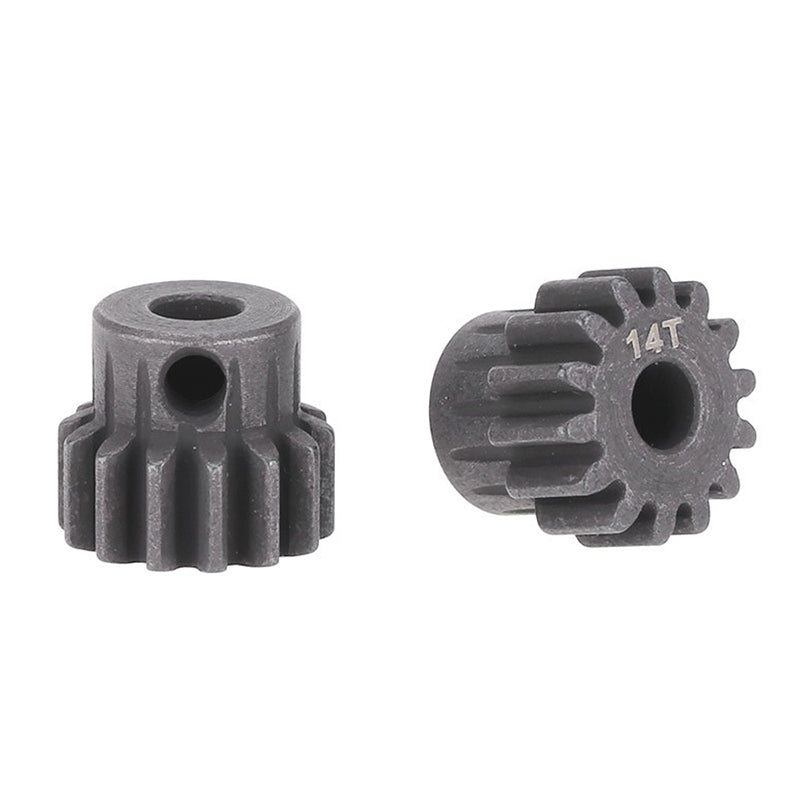 2Pcs M1 5mm 14T Pinion Motor Gear for 1/8 RC Car Brushed Brushless Motor A1G5