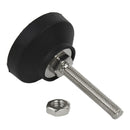 2Pcs Adjustable Threaded Pole Leveling Foot Furniture Glide M8x50mm B3R4