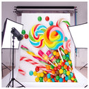 5x7ft Candy Vinyl Photography Backdrop Customized Photo Background Studio P U9N4