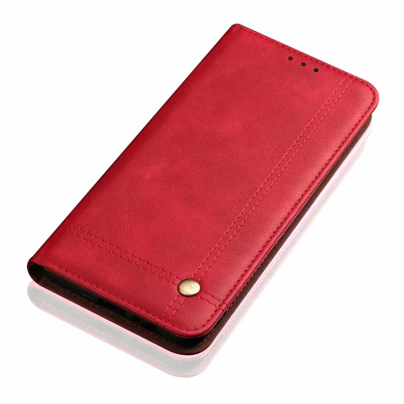 Bakeey Magnetic Flip Protective Case For Samsung Galaxy A7 2018/A9 2018 Wallet Card Slot Kickstand Cover