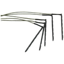5 pcs Bendable Acoustic Guitar Transducer Sensitivity Piezo Bridge Pickup C A6Y8