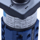 660V 10A 3 Position Three Pole Rotary Cam Universal Changeover Switch
