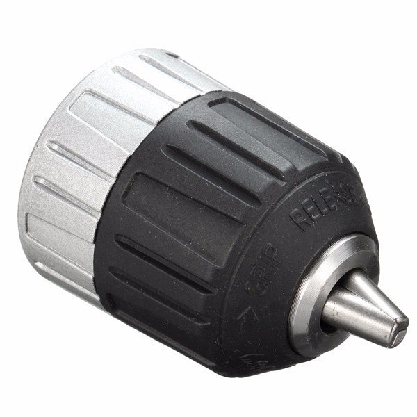 SANOU 3/8-24UNF 0.8-10mm Half Metallic Drill Chuck Self-locking Keyless Drill Chuck