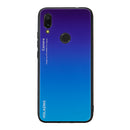Bakeey Gradient Color Tempered Glass + Soft TPU Back Cover Protective Case for Xiaomi Redmi 7 / Redmi Y3