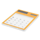 Transparent Calculator Clear Scientific Calculator Solar Energy Led Calcula A6O9