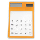 Transparent Calculator Clear Scientific Calculator Solar Energy Led Calcula A6O9
