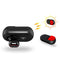 BUlEJDOG Solar Energy Car Wireless bluetooth Earphone Magnet Charging Dual Noise Cancelling Earphone