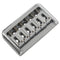 Musiclily 6 String Non-tremolo Hardtail Electric Guitar Bridge Saddle for S