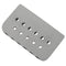Musiclily 6 String Non-tremolo Hardtail Electric Guitar Bridge Saddle for S