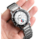 SKMEI 1482 Business Style Stainless Steel Luminous Pointer Quartz Watches Men Wrist Watch