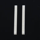 2pcs 42*3.5*4.5/3.5 MM Electric Guitar Pre-Slotted Bone String Nut for 6 St L3B4