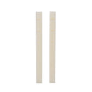 2pcs 42*3.5*4.5/3.5 MM Electric Guitar Pre-Slotted Bone String Nut for 6 St L3B4