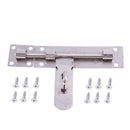 Stainless Steel Garage Door Gate Security Barrel Bolt Latch Padlock Hasp Si U2H2