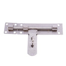 Stainless Steel Garage Door Gate Security Barrel Bolt Latch Padlock Hasp Si U2H2