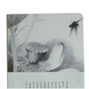 Sketchbook Blank Papers Diary Pocket Journal School Study Notebook Gray+whi N6U3