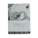 Sketchbook Blank Papers Diary Pocket Journal School Study Notebook Gray+whi N6U3