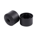 20pcs 17mm Black Plastic Wheel Nut Bolt Caps Covers Replacement Repair