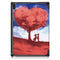 Tri-Fold Printing Tablet Case Cover for Lenovo Tab E 10 Tablet - Love Tree