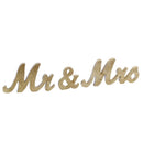 Mr & Mrs Sign Wedding Sweetheart Table Decorations for Wedding Photo Props