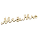 Mr & Mrs Sign Wedding Sweetheart Table Decorations for Wedding Photo Props