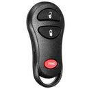 3 Button Remote Key Fob Case Shell For Chrysler Jeep Dodge Cherokee Cruise