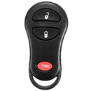 3 Button Remote Key Fob Case Shell For Chrysler Jeep Dodge Cherokee Cruise