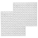 200x Transparent Rubber Feet Adhesive Bumper Pads Self Stick Bumpers Sound  P1F8