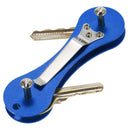 New Aluminum Smart Key Holder Organizer Clip Folder Keychain Pocket Tool, B