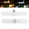 E27 26W Two-leaf Foldable Indoor Home Adjustable Ceiling 152LED Fan Light Bulb AC95-265V