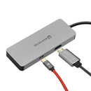 MantisTek H3 7-In-One Type-C to USB 3.0 4K Display PD Charge Hub TF SD Card Reader