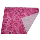 5x7ft Photography Backdrops Dark Pink Rose floral bushes Flower Wall newbor E8P7