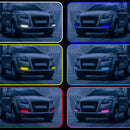 17cm COB LED Daytime Running Strip Light DRL Car Driving Fog Lamp 12V 6W 2PCS