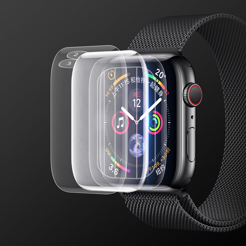 Rock Hydrogel Screen Protector For Apple Watch Series 4 40mm Water Free Bubble Free Film