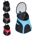 Portable Cat Dog Pet Double Shoulder Mesh Bag Backpack Travel Carrier Case Pouch