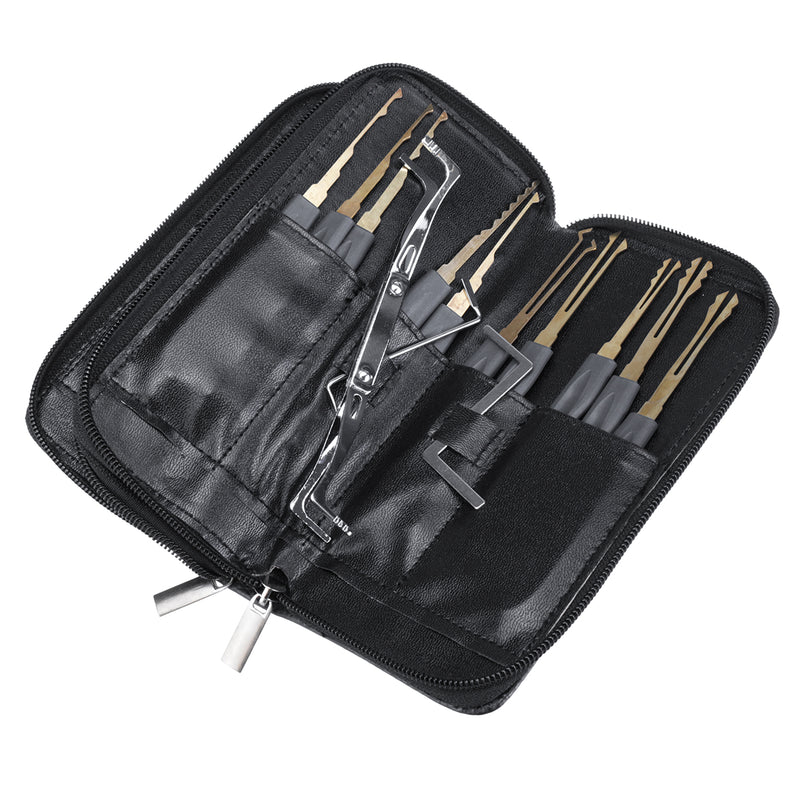 30Pcs Unlocking Lock Picks Set Key Extractor Transparent Practice Padlock Tool