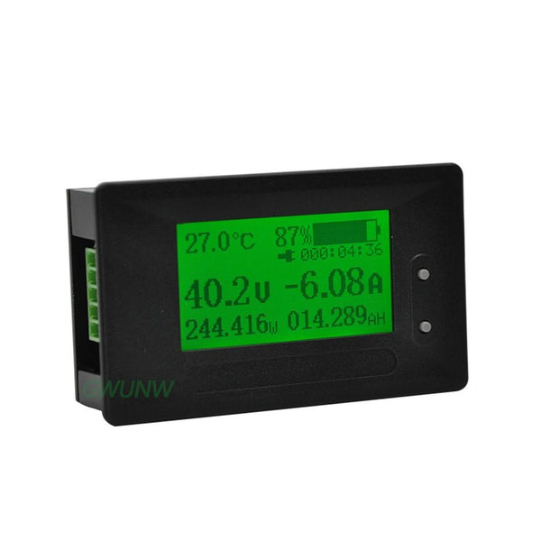 GC97 DC 8-200V 20A/30A/50A/100A/150A/200A/300A  Voltmeter Ammeter Car Battery Tester Coulometer Capacity Electricity Voltage Power Meter Monitor