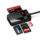 Kawau C369 DUO All-in-One USB 3.0 CF/SD/TF/MS Card Reader Support Simultaneous Read