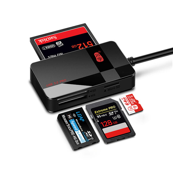 Kawau C369 DUO All-in-One USB 3.0 CF/SD/TF/MS Card Reader Support Simultaneous Read