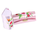 Retro cloth Embroidered Flower Design Lipstick Case Holder Box with Mirror X2B4