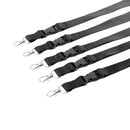 5 Pack Neck Lanyards with Detachable Buckle for Mobile Cell Phones, Music D
