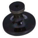 Flower Print Copper Tone Round Metallic Cabinet Door Drawer Pull Knob D3K1